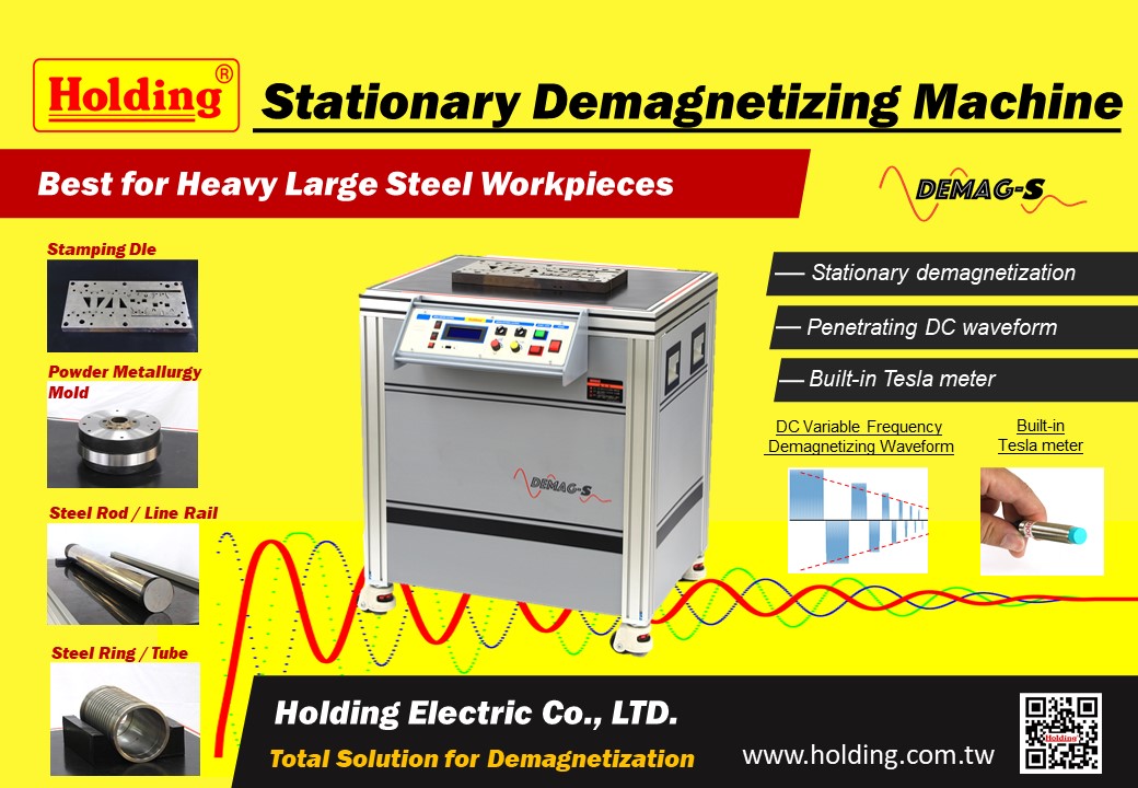 Stationary Demagnetizing Machine